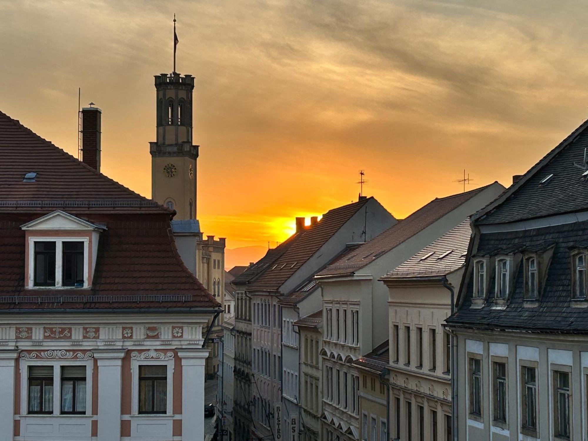 Fewos Anno 1529 In Top-Altstadtlage Von Zittau Esterno foto